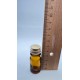 5 ml Kahverengi Cam Şişe Gold Metal Düz Kapaklı