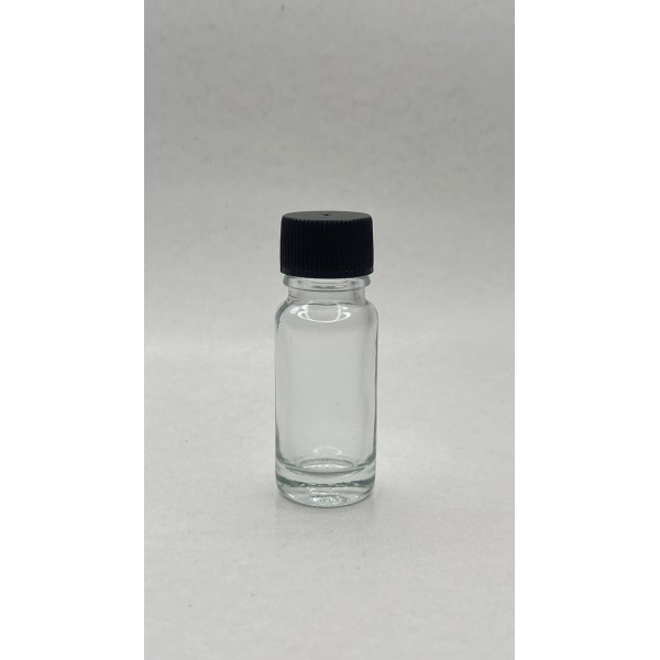 10ml-şeffaf-kobalt-cam-sise-siyah-plastik-duz-kapakli