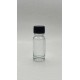 10ml-şeffaf-kobalt-cam-sise-siyah-plastik-duz-kapakli