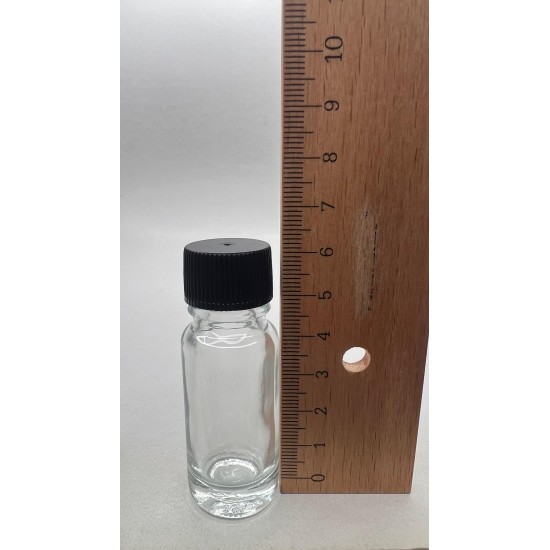 10ml-şeffaf-kobalt-cam-sise-siyah-plastik-duz-kapakli