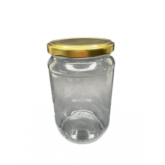 660cc konserve kavanozu GOLD Kapaklı