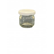 29ml konserve kavanozu Beyaz Kapaklı