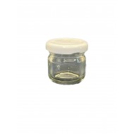 29ml konserve kavanozu Beyaz Kapaklı