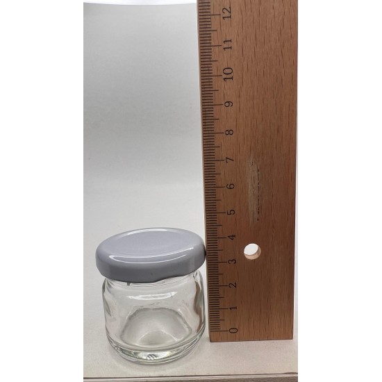 29ml konserve kavanozu Beyaz Kapaklı