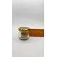 29 ml Cam Konserve Kavanozu Gold Metal Kapaklı