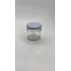 40 ml Cam Konserve Kavanozu Beyaz Metal Kapaklı