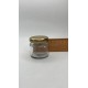 40 ml Cam Konserve Kavanozu Gold Metal Kapaklı