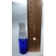 10 ml Mavi (Kobalt) Cam Serum Pompalı Şişe Beyaz