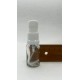 10 ml Şeffaf Cam Serum Pompalı Şişe Beyaz
