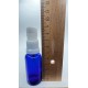 20 ml Mavi (Kobalt) Cam Serum Pompalı Şişe Beyaz