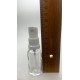 20 ml Şeffaf Cam Serum Pompalı Şişe Beyaz