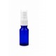 10 ml Mavi (Kobalt) Beyaz Cam Sprey Başlıklı Şişe