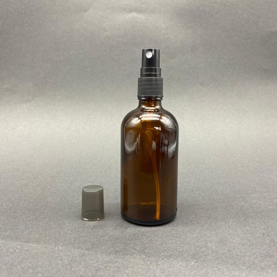 100ml kahverengi Şişe Sprey Başlıklı