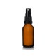 20 ml Kahverengi (Amber) Cam Sprey Başlıklı Şişe