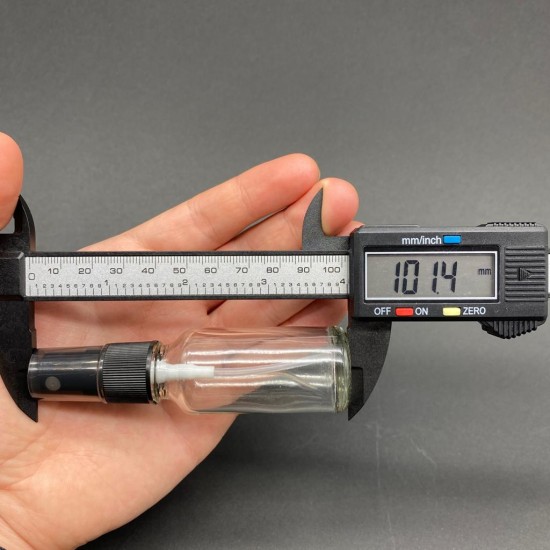 20ml Şeffaf Şişe  Sprey Başlıklı