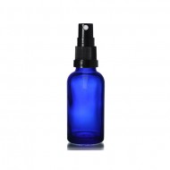 30 ml Mavi (Kobalt) Cam Sprey Başlıklı Şişe