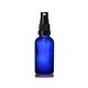 30 ml Mavi (Kobalt) Cam Sprey Başlıklı Şişe