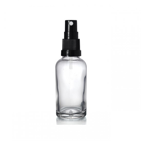 30ml Şeffaf Şişe Sprey Başlıklı