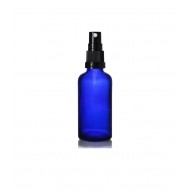 50 ml Mavi (Kobalt) Cam Sprey Başlıklı Şişe