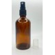 100 ml Kahverengi (Amber) Cam Sprey Başlıklı Şişe