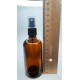 100 ml Kahverengi (Amber) Cam Sprey Başlıklı Şişe