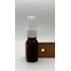 10 ml Kahverengi Cam Beyaz Sprey Başlıklı Şişe