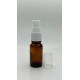 10 ml Kahverengi Cam Beyaz Sprey Başlıklı Şişe
