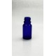 10 ml Mavi (Kobalt) Beyaz Cam Sprey Başlıklı Şişe