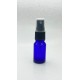 10 ml Mavi (Kobalt) Beyaz Cam Sprey Başlıklı Şişe