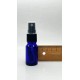 10 ml Mavi (Kobalt) Beyaz Cam Sprey Başlıklı Şişe