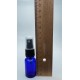 10 ml Mavi (Kobalt) Beyaz Cam Sprey Başlıklı Şişe