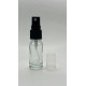 10 ml Şeffaf Cam Sprey Başlıklı Şişe