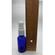 20 ml Mavi (Kobalt) Cam Beyaz Sprey Başlıklı Şişe