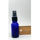 20 ml Mavi (Kobalt) Cam Sprey Başlıklı Şişe