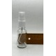 20 ml Şeffaf Cam Beyaz Sprey Başlıklı Şişe