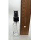 20 ml Şeffaf Cam Sprey Başlıklı Şişe