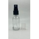 20 ml Şeffaf Cam Sprey Başlıklı Şişe