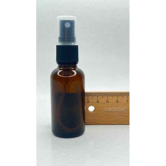30 ml Kahverengi (Amber) Cam Sprey Başlıklı Şişe