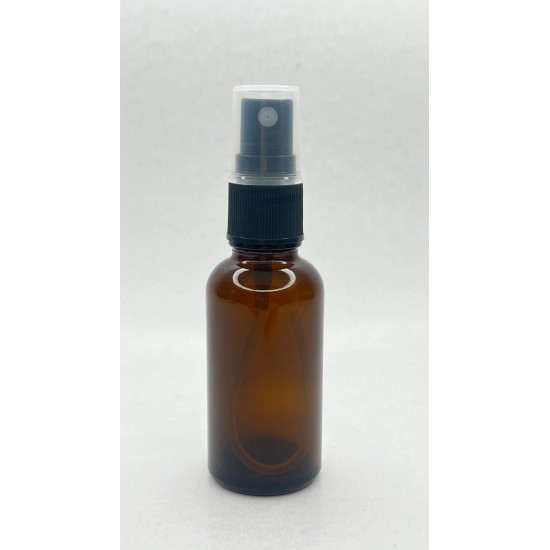 30 ml Kahverengi (Amber) Cam Sprey Başlıklı Şişe
