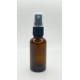 30 ml Kahverengi (Amber) Cam Sprey Başlıklı Şişe