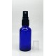 30 ml Mavi (Kobalt) Cam Sprey Başlıklı Şişe