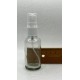 30ml Şeffaf Şişe Beyaz Sprey Başlıklı
