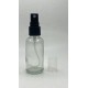 30ml Şeffaf Şişe Sprey Başlıklı