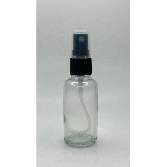 30ml Şeffaf Şişe Sprey Başlıklı
