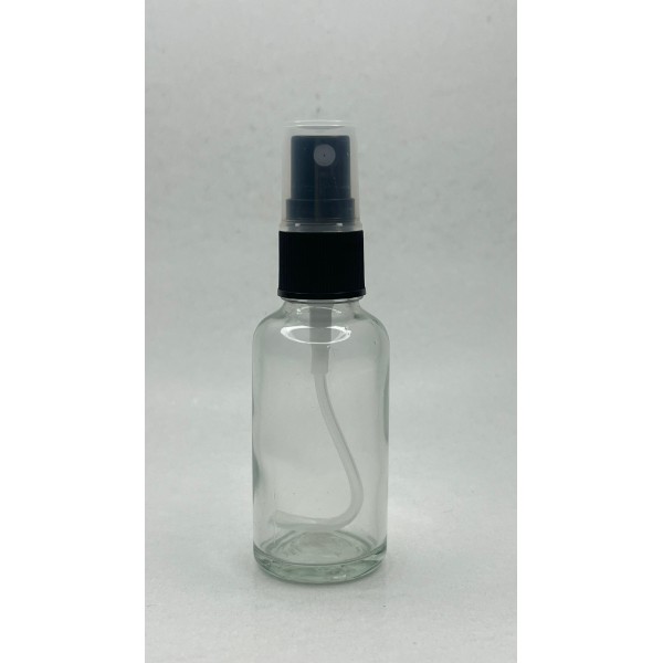 30ml Şeffaf Şişe Sprey Başlıklı
