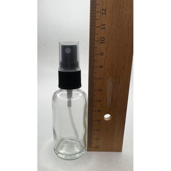 30ml Şeffaf Şişe Sprey Başlıklı
