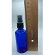 50 ml Mavi (Kobalt) Cam Sprey Başlıklı Şişe