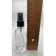 50 ml Şeffaf Cam Sprey Başlıklı Şişe