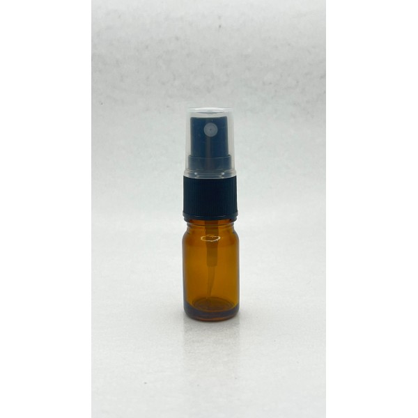 10 ml Kahverengi Cam Sprey Başlıklı Şişe