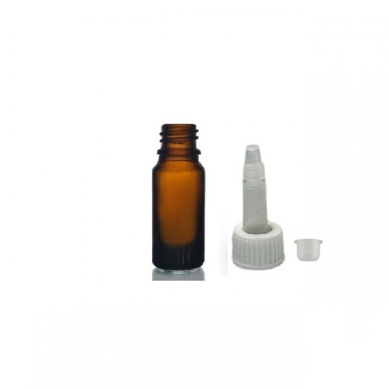 5ml kahverengi Şişe Üstten Damlalıklı